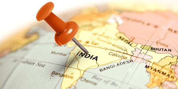 Atelier Pays sur L'inde