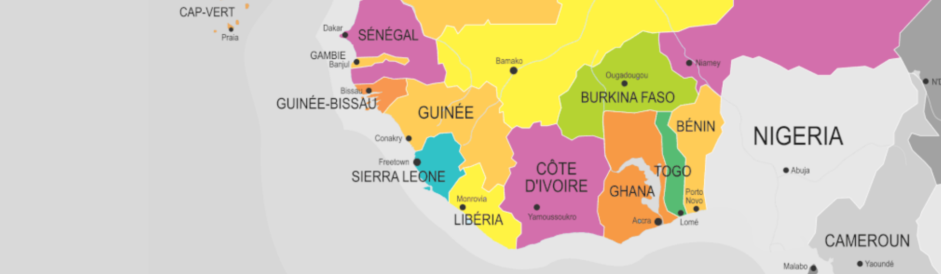 bannière Afrique de l'Ouest