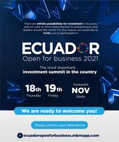 Ecuador is open for business